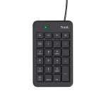 Trust 22221 teclado numérico Portátil/PC USB Negro