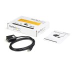 Cable 1,8m USB a Puerto Serie Serial RS422 y 485 DB9 con Retención Puerto COM