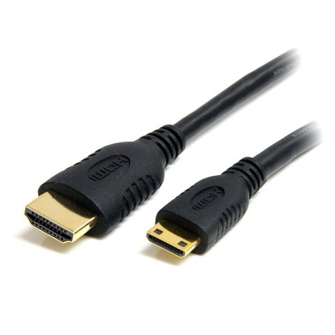Cable HDMI de alta velocidad con Ethernet 1m - HDMI a Mini HDMI - Macho a Macho