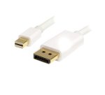 StarTech.com Câble Mini DisplayPort vers DisplayPort 1.2 de 2 m - Câble Adaptateur Mini DP vers DisplayPort 4K x 2K UHD - Câble Mini DP vers DP pour Moniteur - Câble de Conversion mDP vers DP