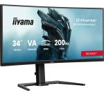 iiyama G-MASTER GCB3484WQSU-B2 34IN PRO-GAMING 0.4MS VA LCD 3440X144 computer monitor 86,4 cm (34") 3440 x 1440 Pixels UltraWide Quad HD Zwart