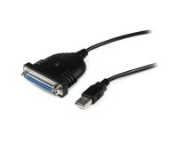 Cable de 1,8m Adaptador de Impresora Paralelo DB25 a USB A