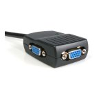 Duplicador Divisor de Vídeo VGA 2 puertos Compacto Alimentado por USB - Cable Splitter
