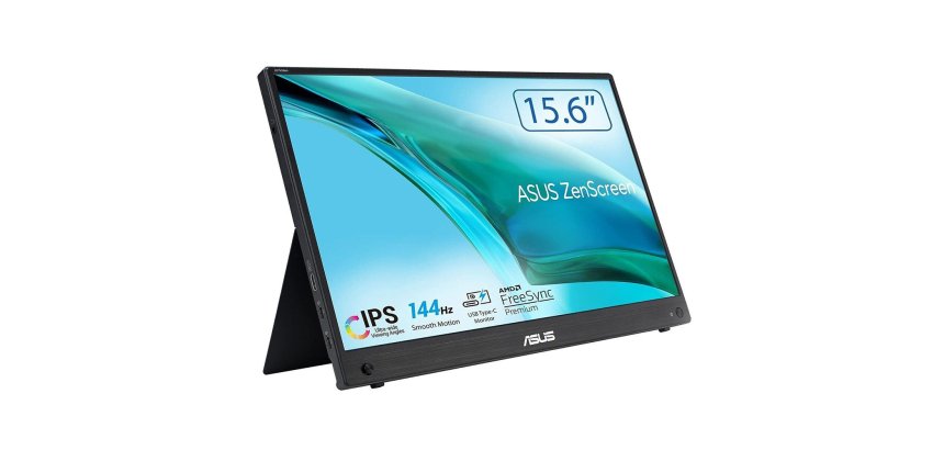 ASUS ZenScreen MB16AHG pantalla para PC 39,6 cm (15.6") 1920 x 1080 Pixeles Full HD Negro