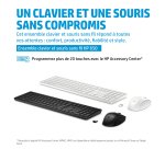 HP 650 Wireless Keyboard and Mouse Combo clavier Souris incluse Maison RF sans fil AZERTY Belge Noir