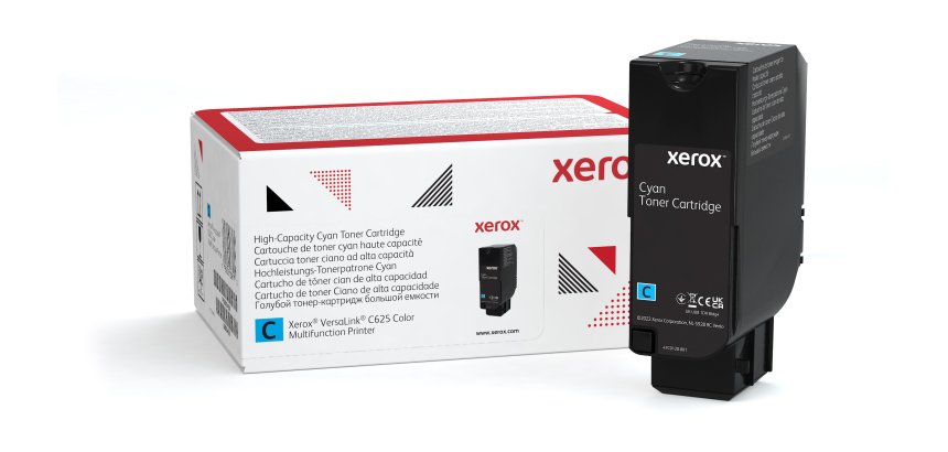 Xerox Hochleistungs-Tonerpatrone Cyan Multifunktionsfarbdrucker ® VersaLink® C625 (16000 Seiten) - 006R04637