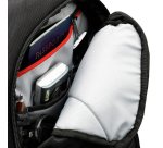 Case Logic Sporty DLBP-116 Black 40,6 cm (16") Étui sac à dos Noir