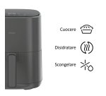Haier I-Master Series 5 HAF5P 011 Singolo 5 L Indipendente 1500 W Friggitrice ad aria calda Nero