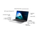 ASUS ExpertBook P1 P1503CVA-S70673X - Ordenador Portátil 15.6" Full HD (Intel Core i5-13420H, 16GB RAM, 512GB SSD, UHD Graphics, Windows 11 Pro) Gris Brumoso - Teclado QWERTY español