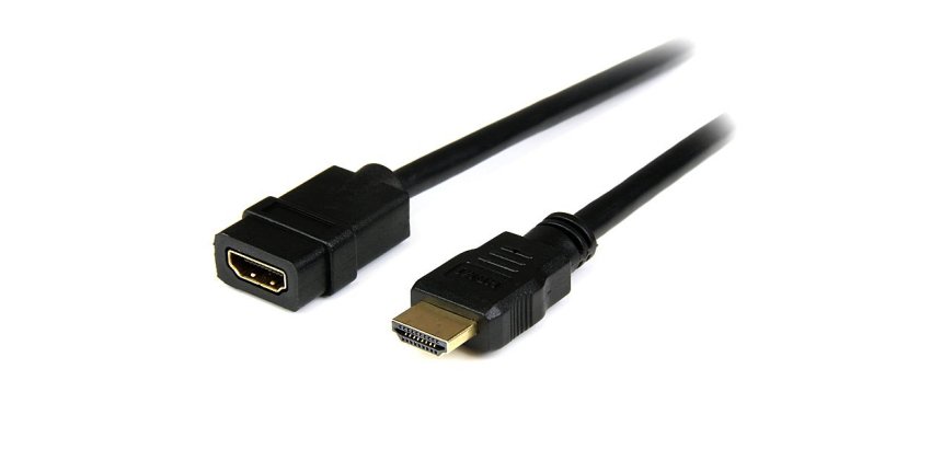 StarTech.com Rallonge HDMI 2m - Câble HDMI Mâle vers Femelle - Rallonge de Câble HDMI 4K - Câble HDMI UHD 4K 30Hz avec Ethernet M/F - Câble HDMI 1.4 Haut Débit - Rallonge de Cordon HDMI