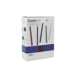 GBC Anelli plastici CombBind bianchi 51 mm (50)
