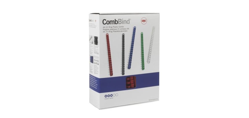 GBC Anelli plastici CombBind bianchi 51 mm (50)