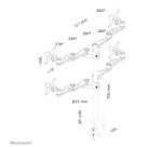 Neomounts FPMA-D935D4 Support d'écran à fixer 10-27"