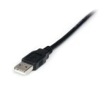 StarTech.com Câble Adaptateur USB vers RS232 Série - Câble DB9 Série DCE avec FTDI - Null Modem - USB 1.1 / 2.0 - Alimenté par Bus