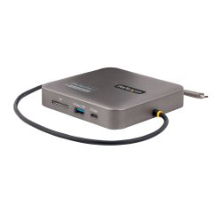StarTech.com USB C Docking Station, Dual 4K 60Hz HDMI compatibel met Macbook Pro (M1/M2/M3/M4) en Windows, USB-A/USB-C 10Gbps Hub, 100W Power Delivery, GbE, SD, 56cm Kabel
