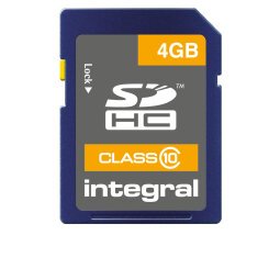 Integral 4GB SDHC CLASS 10 MEMORY CARD 4 Go SD UHS-I