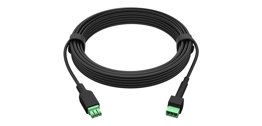 HP Poly Studio A2 Black Cable Extender for Table Mic Male to Female Phoenix Connector 8M(26ft)