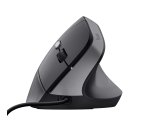Souris Trust BAYO 2 ergonomique filaire avec un angle vertical optimal pour reduire les tensions au niveau du poignet