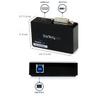 StarTech.com USB 3.0 to HDMI / DVI Adapter - 2048x1152