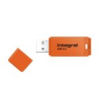Clé USB 3.0 Integral Neon orange 64 Go