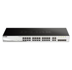 D-Link DGS-1210-28 Managed L2/L2+ 1U Black