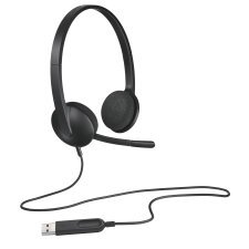 Logitech H340 Auriculares Alámbrico Diadema Oficina/Centro de llamadas USB tipo A Negro