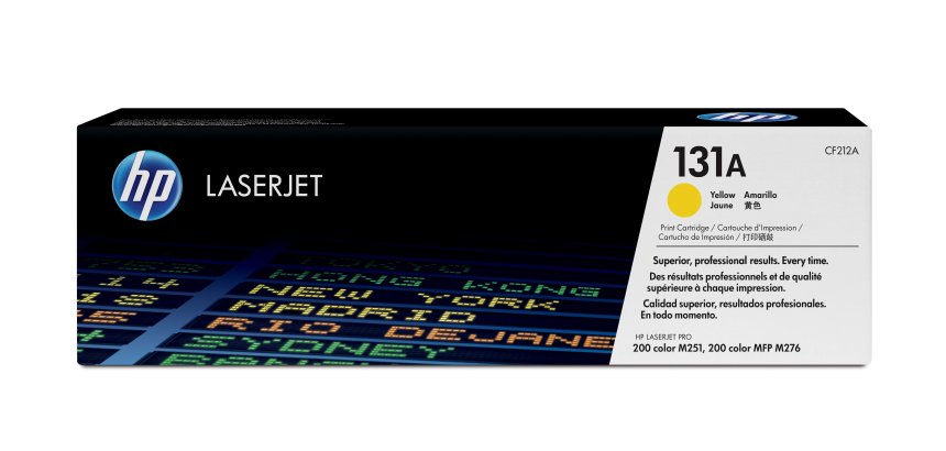 HP 131A - geel - origineel - LaserJet - tonercartridge (CF212A)