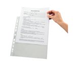 Pochette perforée, A4, PP, transparent, 0,08 mm