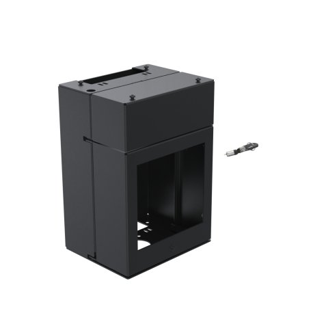 Ergonomic Solutions SpacePole Kiosk SPK212-02 accessoire de système de paiement en point de vente Module central Noir Métal