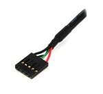 StarTech.com Câble adaptateur interne de carte mère 60 cm 5 broches USB IDC F/F