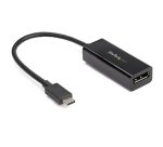 StarTech.com USB-C naar DisplayPort Adapter - 8K/5K/4K USB Type-C naar DP 1.4 Alt Mode Video Converter - HBR3/DSC/HDR - 8K 60Hz DisplayPort Monitor Display Adapter -Thunderbolt 3 Compatibel