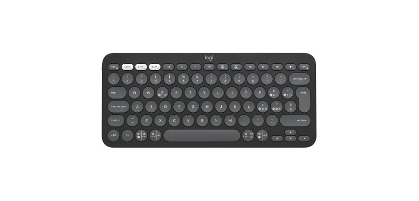 Logitech Pebble Keys 2 K380s tastiera Bluetooth (nero)