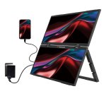 Verbatim Portable 15.6" FHD Dual Monitor Essentials