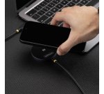 StarTech.com 1PB-WIRELESS-CHARGER chargeur d'appareils mobiles Smartphone Noir USB Recharge sans fil Intérieure