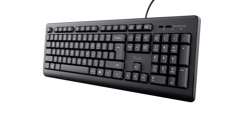 Trust Primo clavier Bureau USB AZERTY Français Noir