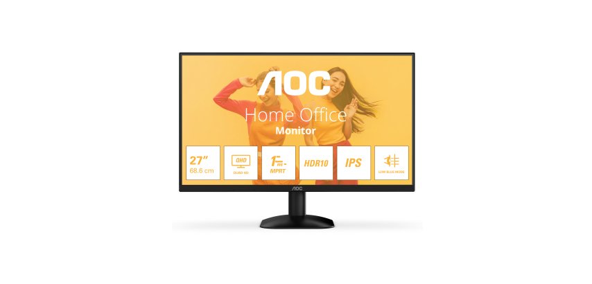 AOC B3 Q27B35E pantalla para PC 68,6 cm (27") 2560 x 1440 Pixeles Quad HD LED Negro