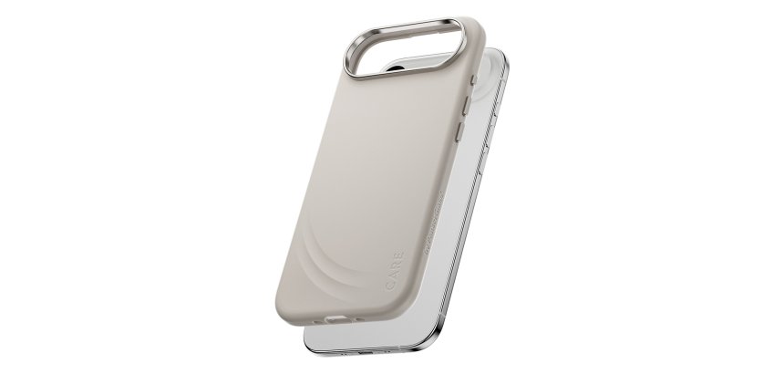 PanzerGlass CARE™ by ® Flow Case Vanilla w. MagSafe iPhone Air coque de protection pour téléphones portables 16,5 cm (6.5") Housse Beige