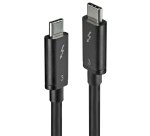 Lindy Câble Thunderbolt 3 de 0.5m, 40Gbit/s, PD 100W, passif