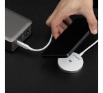 StarTech.com 1PW-WIRELESS-CHARGER chargeur d'appareils mobiles Smartphone Blanc USB Recharge sans fil Intérieure