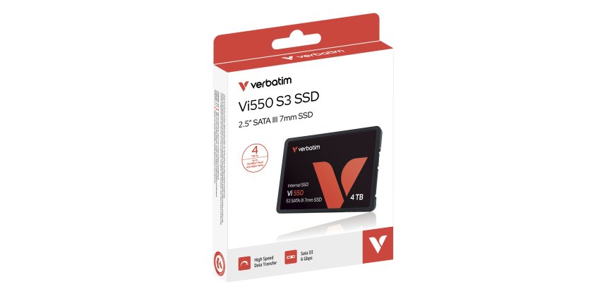 Verbatim Vi550 S3 4 TB 2.5" SATA III 3D NAND