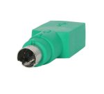 Conector ratón USB to PS2 Mouse Adapter, Verde