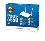 Box FRITZ! 6850 4G International routeur sans fil Gigabit Ethernet Bi-bande (2,4 GHz / 5 GHz) Blanc