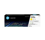 HP 220X Yellow Original LaserJet Toner Cartridge