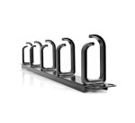 StarTech.com Panneau de gestion de câbles 1U 19" pour rack - Guide pour câbles en métal