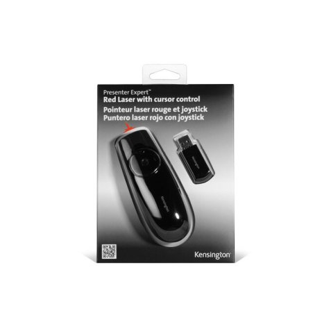 Télécommande de présentation pointeur laser rouge Presenter Expert K72425EU