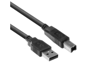 ACT USB 2.0 A male - USB B male 1,80 m