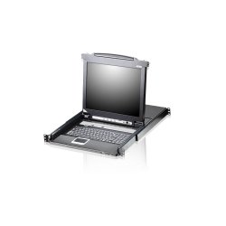 ATEN CL5708M rack console 43.2 cm (17") Black 1U