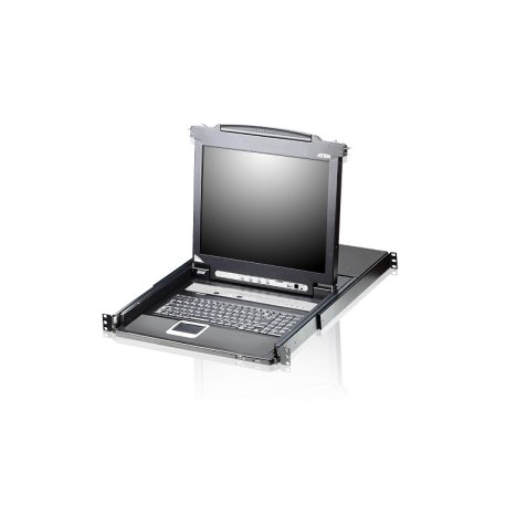 ATEN CL5708M rack console 43.2 cm (17") Black 1U