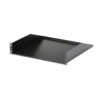 StarTech.com Étagère de racks de serveur 2U : étagère en porte-à-faux universelle montée en rack pour rack et armoire d'équipement réseau de 19&amp;quot;. Acier robuste : supporte un poids de 56 kg. Tiroir profond de 18", noir