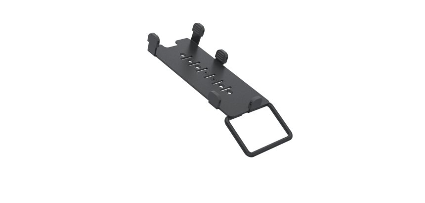 Ergonomic Solutions SpacePole Payment VER200-MH-02 accessoire de système de paiement en point de vente Monture POS Noir Métal